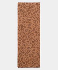 YOGA DESIGN LAB Cork Yoga Mat 3.5mm FloralBatikTonal