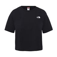 THE NORTH FACE Cropped Simple Dome Tee TNF BL BLACK